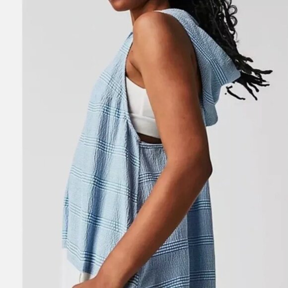 Free People Blue and White Dress - Picture 5 of 6